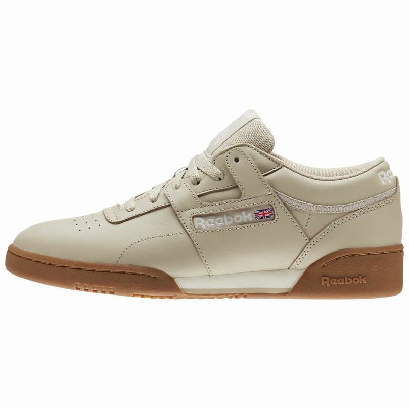 Tenisi Reebok Workout Clean Mu Barbati Bej Romania HG9208JS